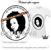 Camiseta orgulho afro