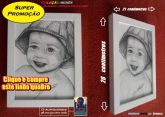 Quadro de Bebê desenhado a mão