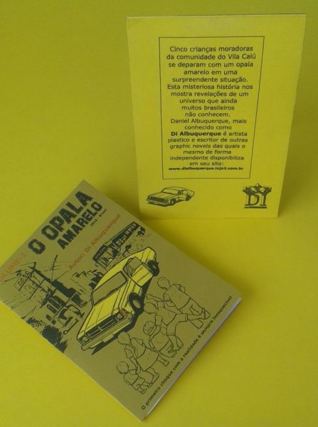 O opala amarelo A HQ de Di Albuquerque